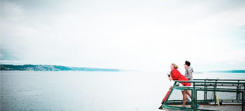 Image for Natalie and Meagan’s Intimate Seattle Ferry Ceremony and Arizona Reception