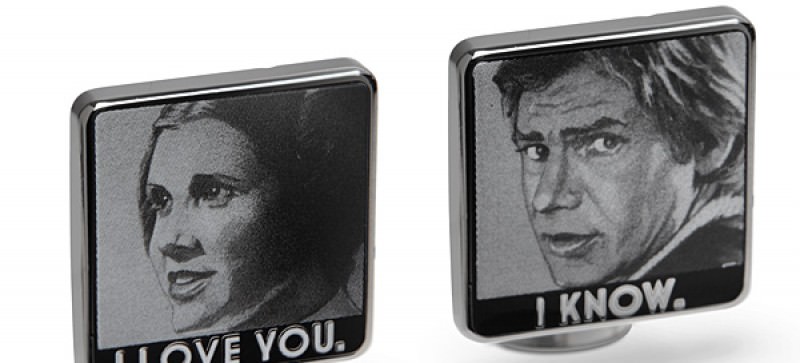 6 Nerdy Cufflinks for Wearing Your Fandom on Your Sleeve | Love Inc. Mag