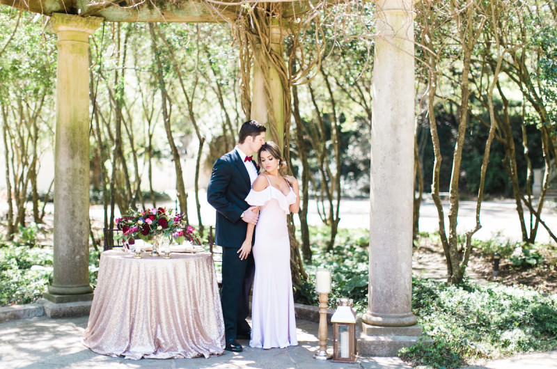 Image for Romantic Blush and Burgundy Wedding Inspiration