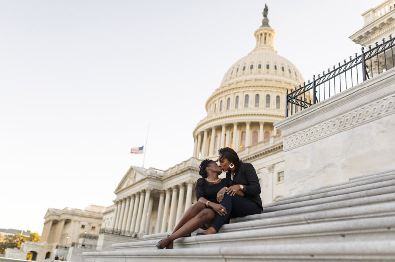 Image for Tiffany and Chandra’s Washington D.C. Engagement Shoot