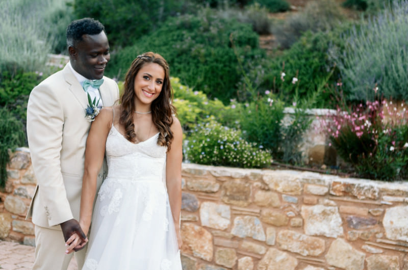Image for Samia and Khalil’s Garden Destination Wedding at a Greek Castle