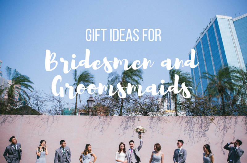 Image for 12 Inclusive Gift Ideas for Bridesman and Groomsmaid Proposals