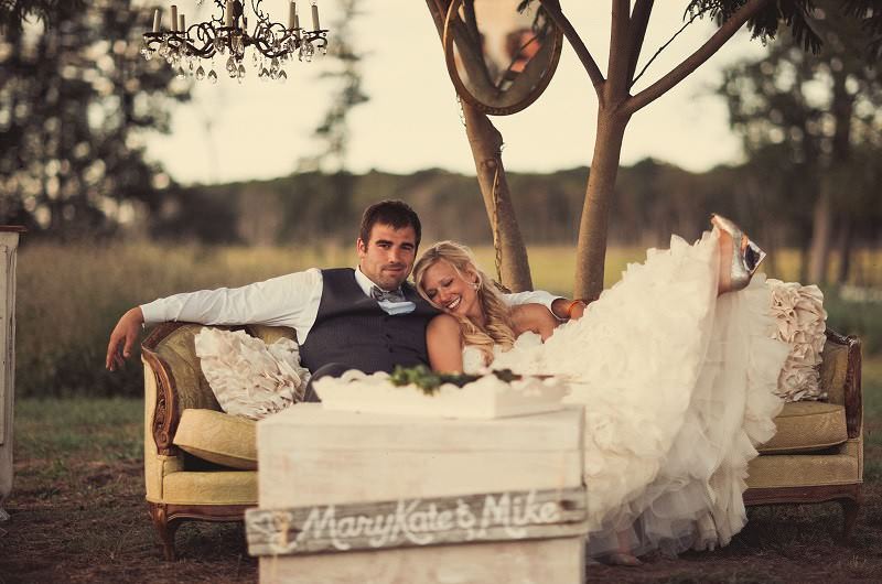 Image for Mike and MaryKate’s Shabby Chic Wedding