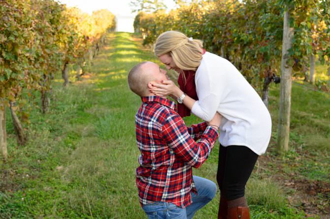 Nick and Laura’s Vineyard Proposal