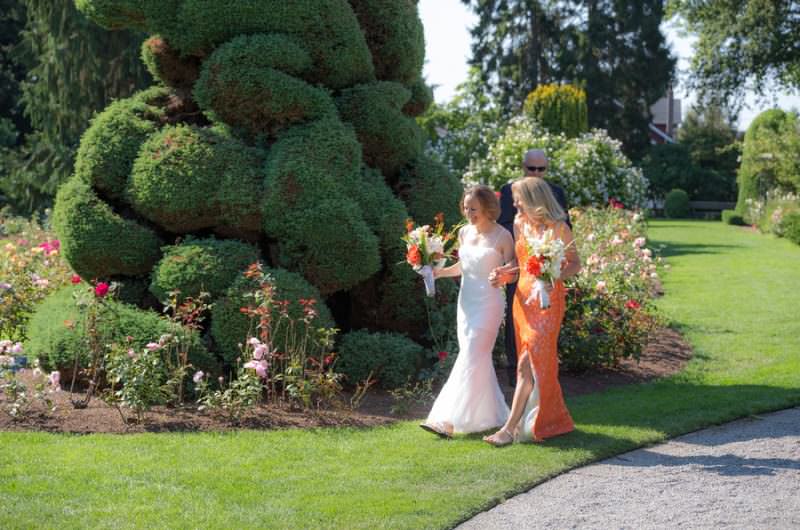 Image for Lisa and Larysa’s Intimate Garden Wedding