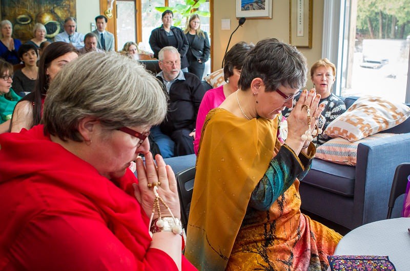 Image for Kate and Kerstin’s Love-Filled Buddhist Wedding