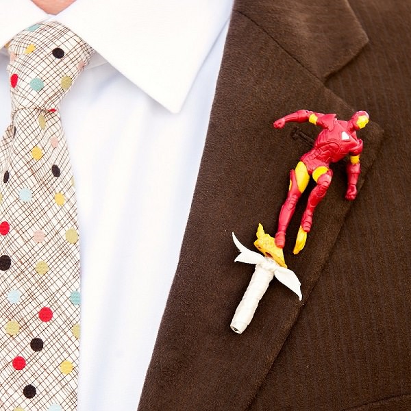 Ironman boutonniere