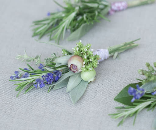 herb-boutonnieres