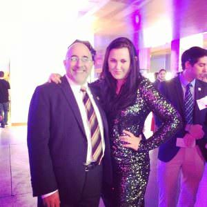 Love Inc. editor-in-chief Brittny Drye with Freedom to Marry founder Evan Wolfson