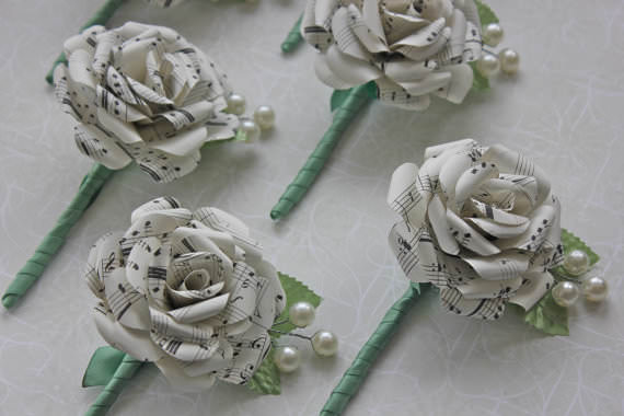 paper-flower-boutonniere