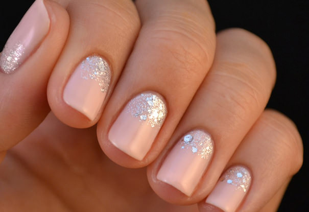 glitter-nails-wedding