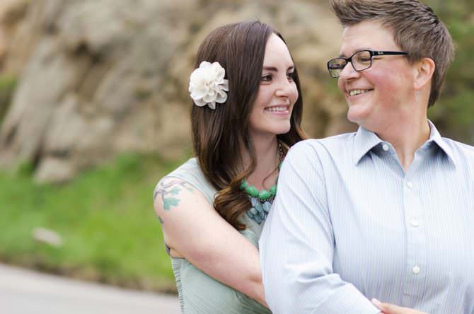 Green Blossom Colorado wedding 1 - Nellie and Theresa's Intimate Colorado Wedding Green Blossom Colorado wedding 1