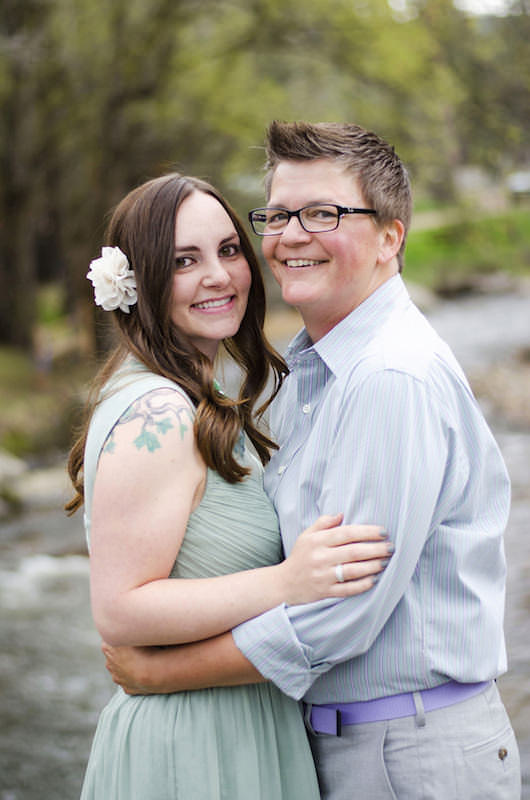 Green Blossom Colorado wedding 16 - Nellie and Theresa's Intimate Colorado Wedding Green Blossom Colorado wedding 16