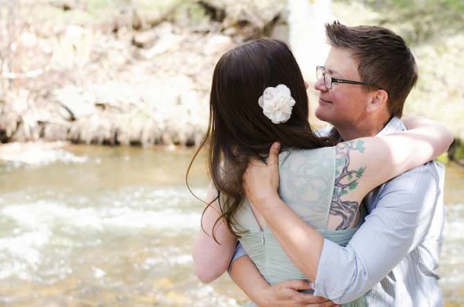 Green Blossom Colorado wedding 19 - Nellie and Theresa's Intimate Colorado Wedding Green Blossom Colorado wedding 19
