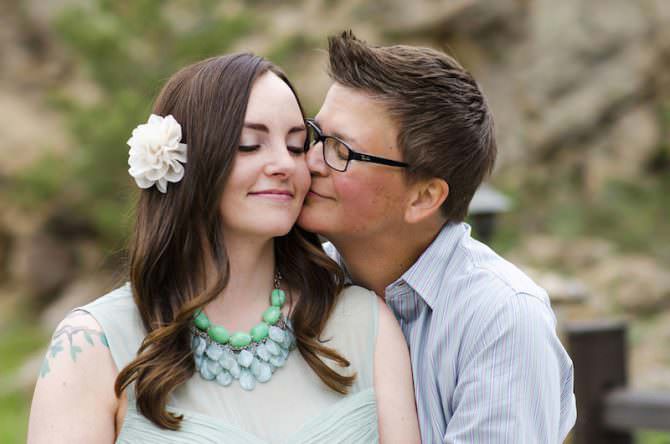 Green Blossom Colorado wedding 3 - Nellie and Theresa's Intimate Colorado Wedding Green Blossom Colorado wedding 3