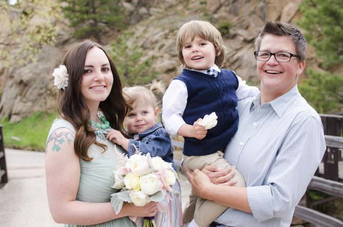 Green Blossom Colorado wedding 34 - Nellie and Theresa's Intimate Colorado Wedding Green Blossom Colorado wedding 34