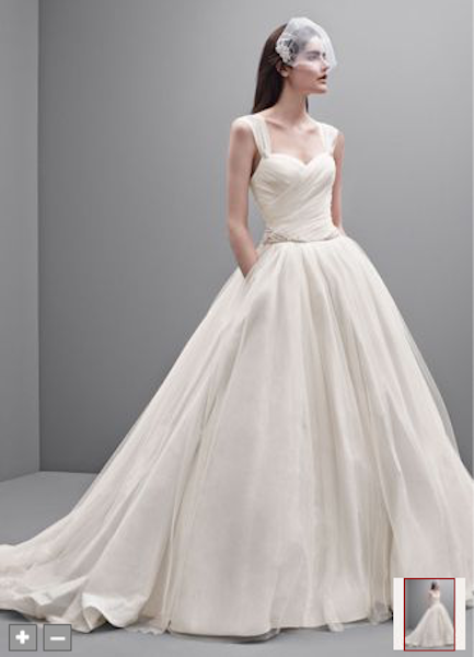 Falling in Love with White by Vera Wang Collection for David's Bridal!