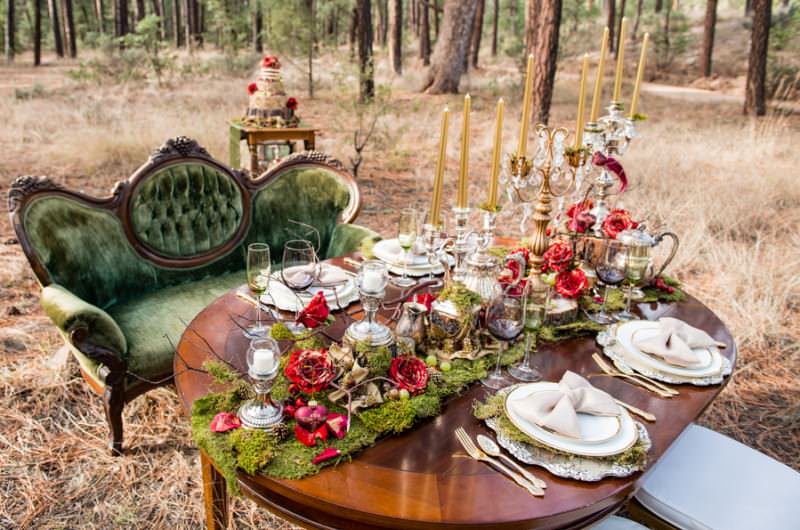 Image for Holiday Wedding Inspiration: Gilded Baroque