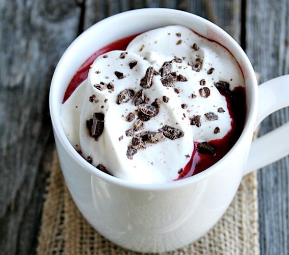 red velvet hot cocoa