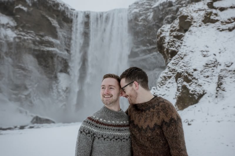 Image for Paul and Marc’s Magical Iceland Engagement Shoot