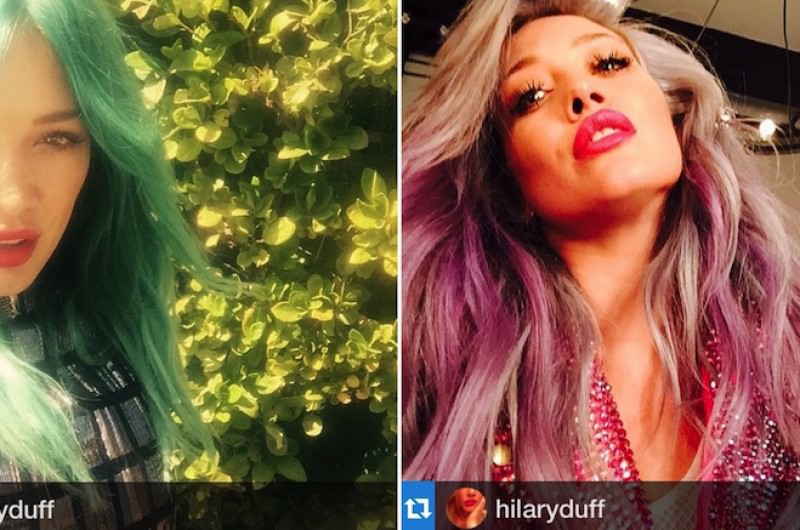 Image for Unicorn Hair Celebrity Inspiration
