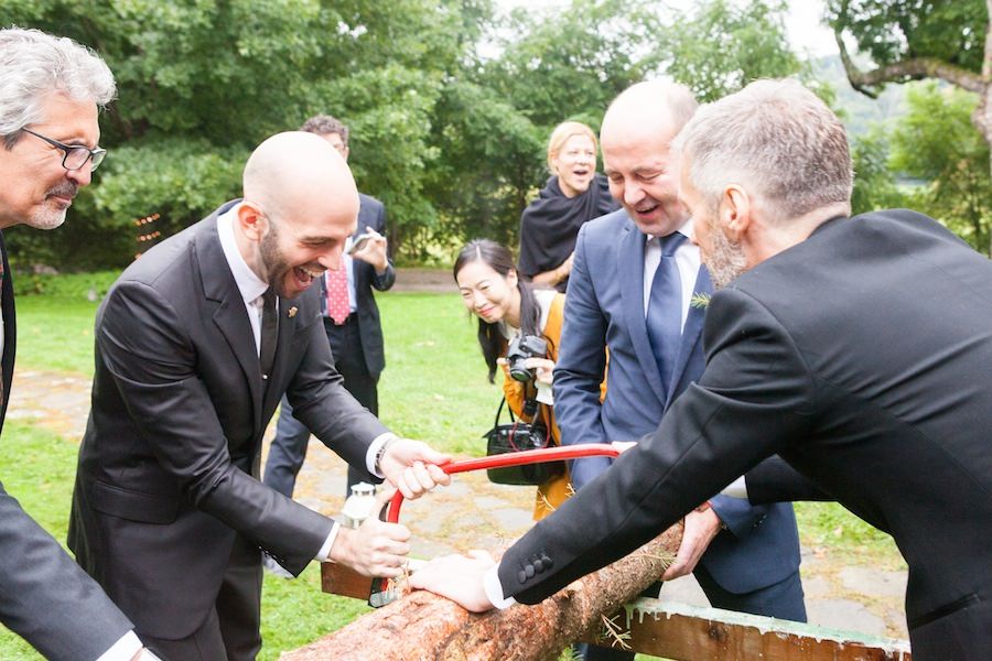 log-cutting