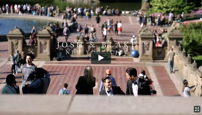 Josh and Blake’s Heartwarming Jewish Wedding at the St. Regis [VIDEO]
