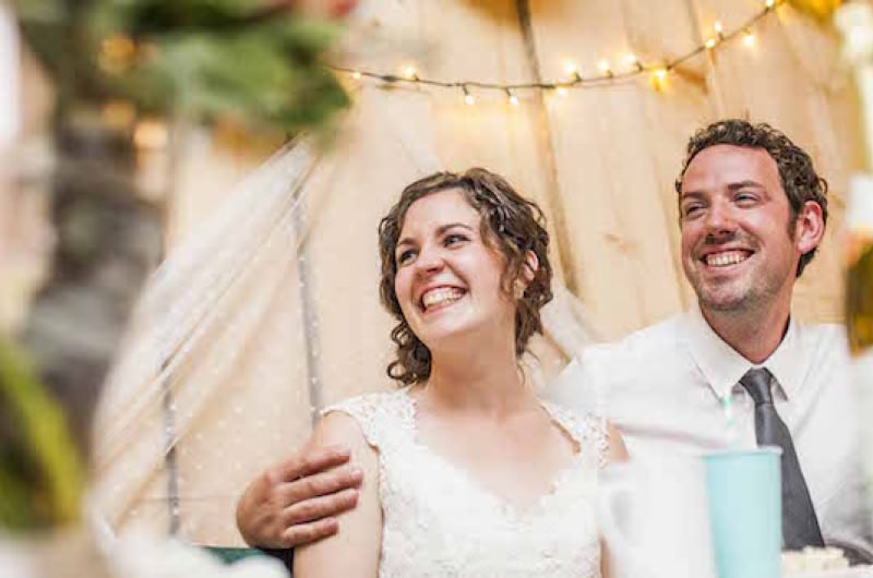 Image for Sarah and Josh’s Adorable Handmade Wedding