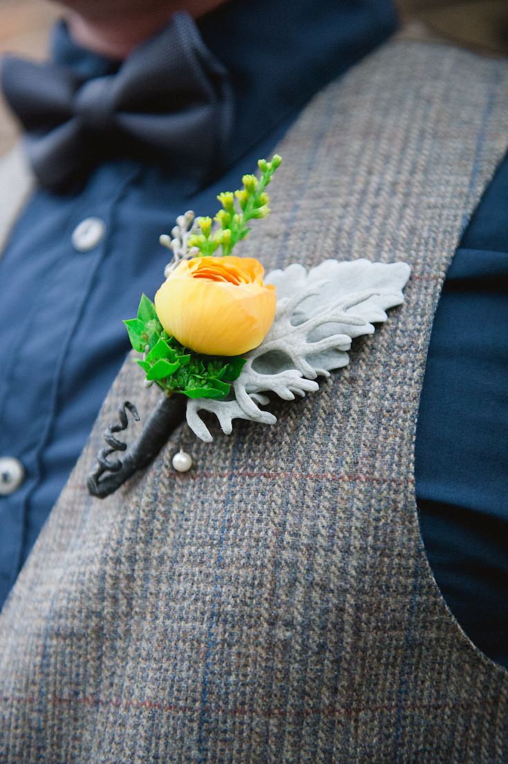 yellow-rose-boutonniere-roots-of-life-photography