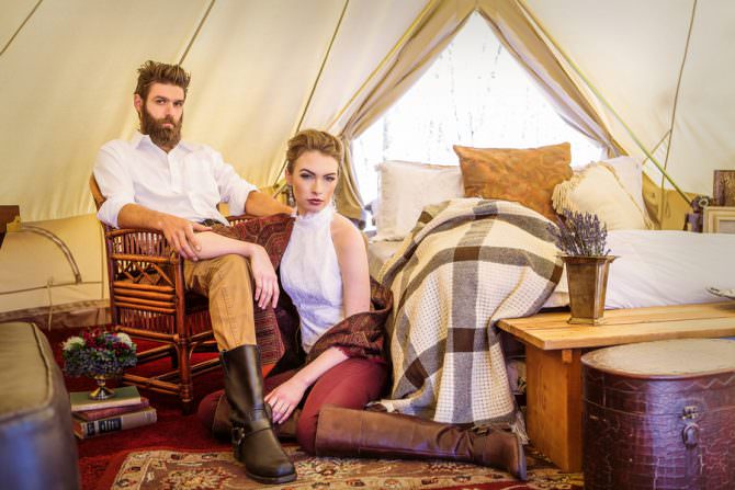 An Intimate Glamping Wedding Inspiration Shoot