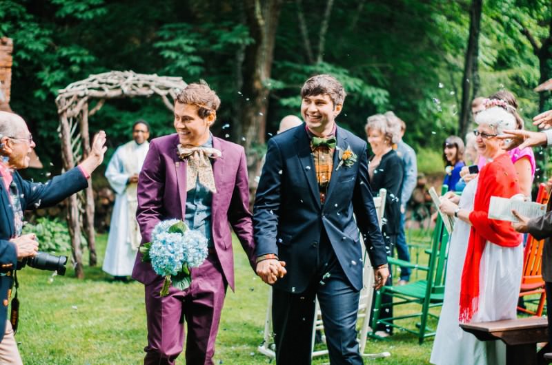 Image for Eric and Danny’s Mountain Vows at Mast Farm Inn