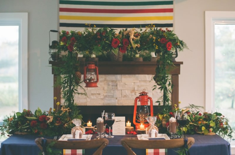 Image for A Cozy Christmas Wedding Inspiration Shoot