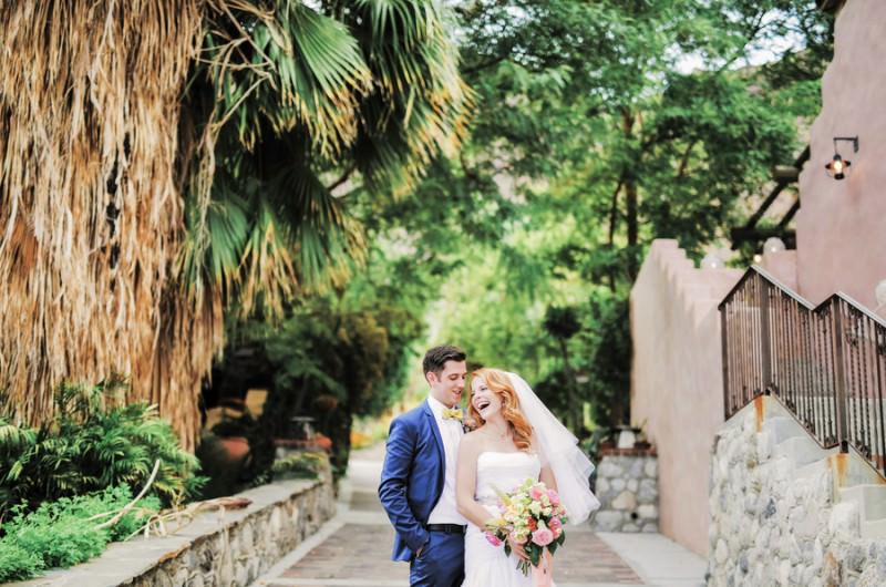 Image for Katie and Brian’s Bright and Creative Palm Springs Wedding at Colony 29