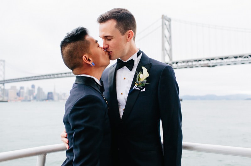 Image for Tom and Mark’s San Francisco Bay Yacht Wedding