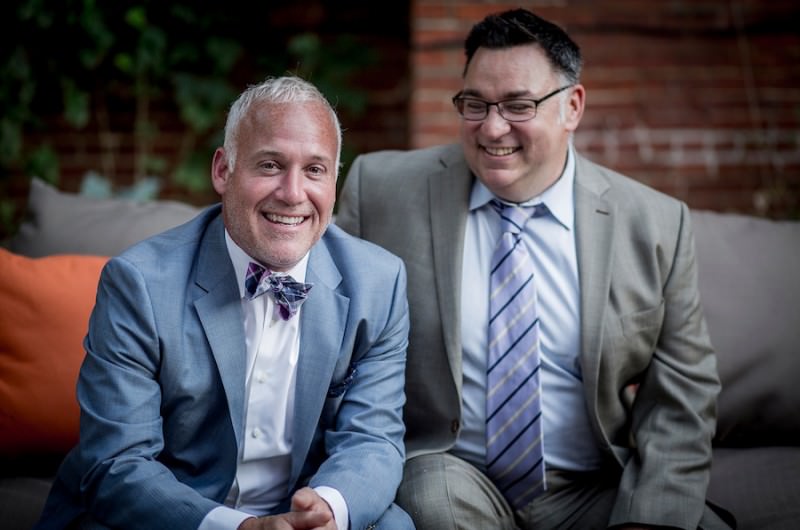Image for Will and Kent’s Intimate Restaurant Wedding Reception