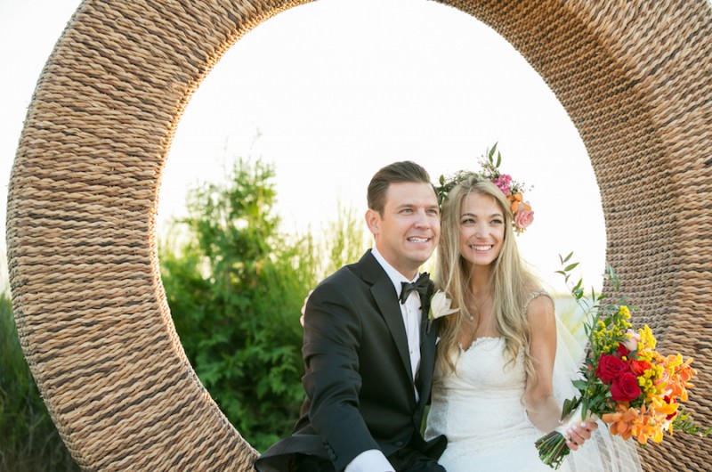 Image for Tommy and Vanessa’s Coachella Chic Wedding