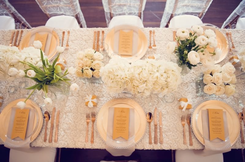Image for An Elegant Ivory and Gold Inspiration Shoot