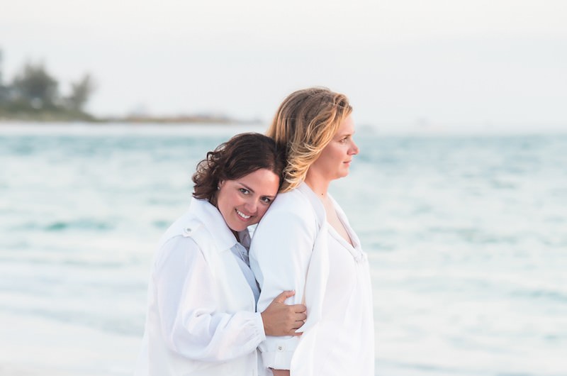 Image for Laura and Lauren's Nautical-Themed Beach Wedding at Longboat Key