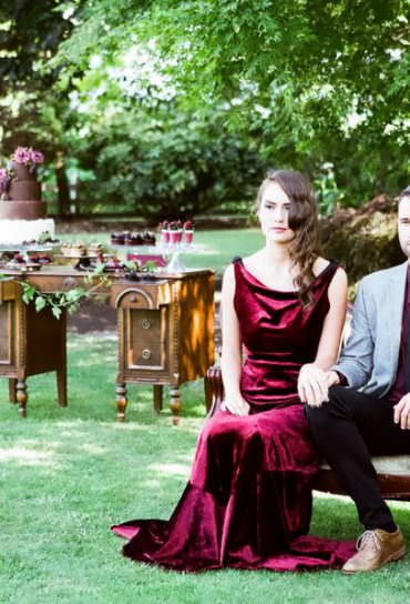 Deep Jewel-Toned Rustic Inspiration Shoot