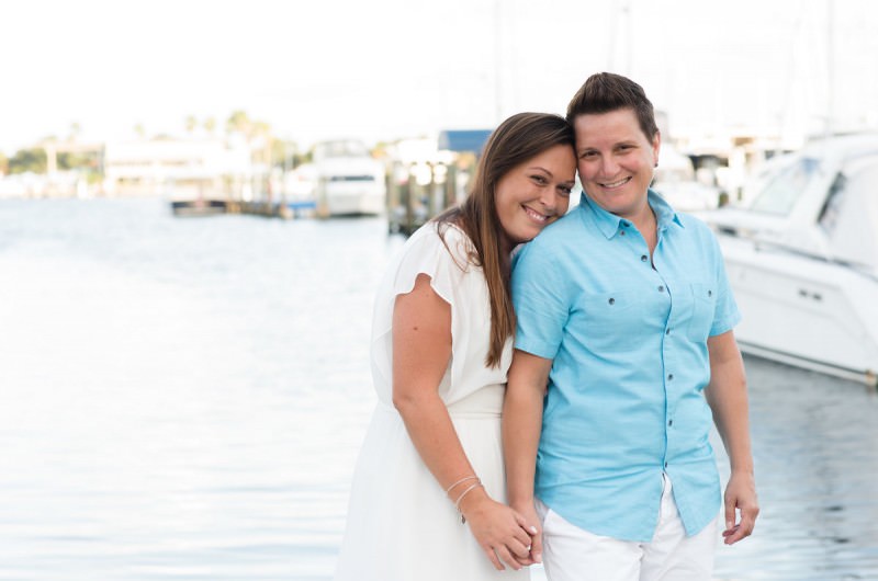Image for Teresa and Michelle’s Sunny Engagement Shoot in Downtown St. Pete