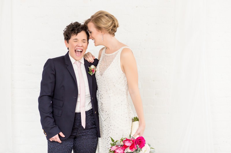 Image for A Romantic, Nautical-Industrial Wedding Inspiration Shoot