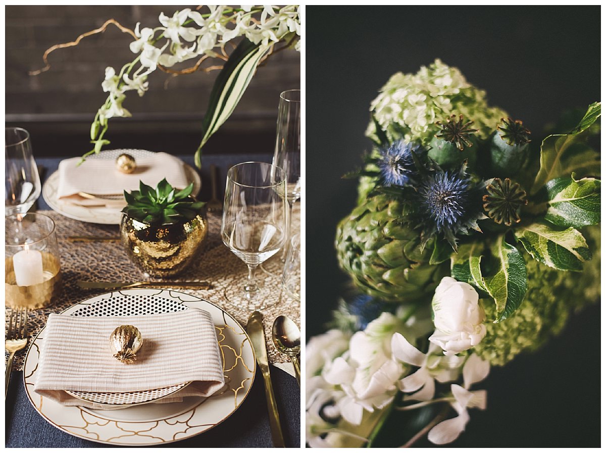 succulent-wedding-tablescape-with-gold