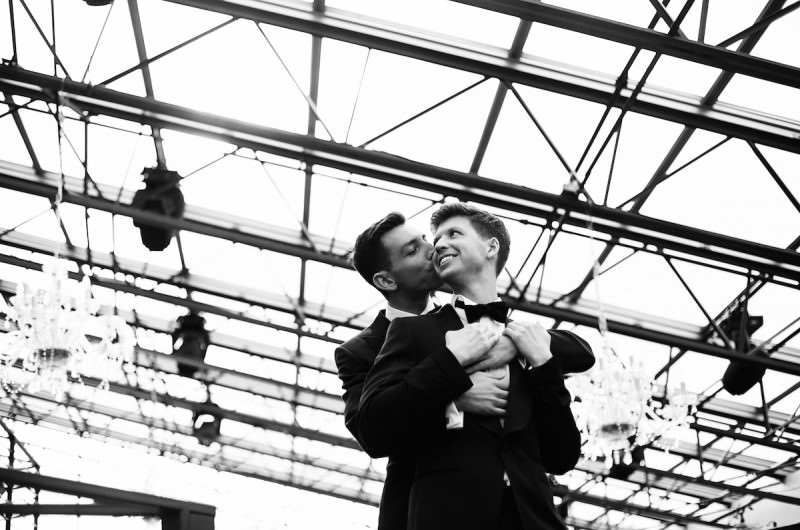 Image for Chris and Andrew’s Classy Urban Chic Wedding on a Tribeca Rooftop