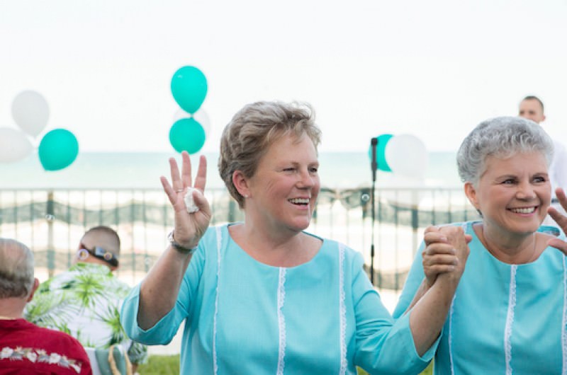 Image for Karen and Rosemary’s Florida Beach Wedding