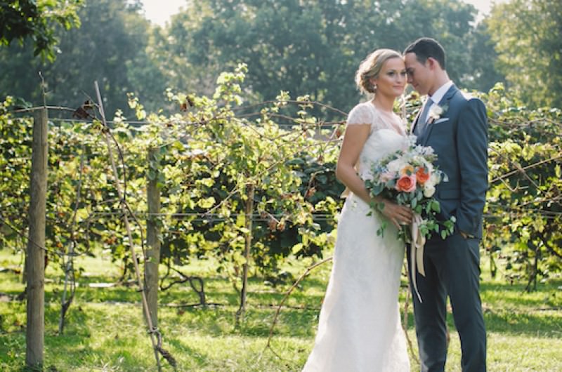 Image for Rochelle and Sam’s Barn Wedding at Morgan Acres Vineyard