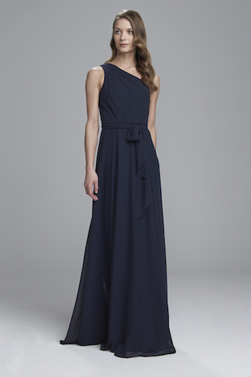 Laurie Navy Amsale Bridesmaid Dress