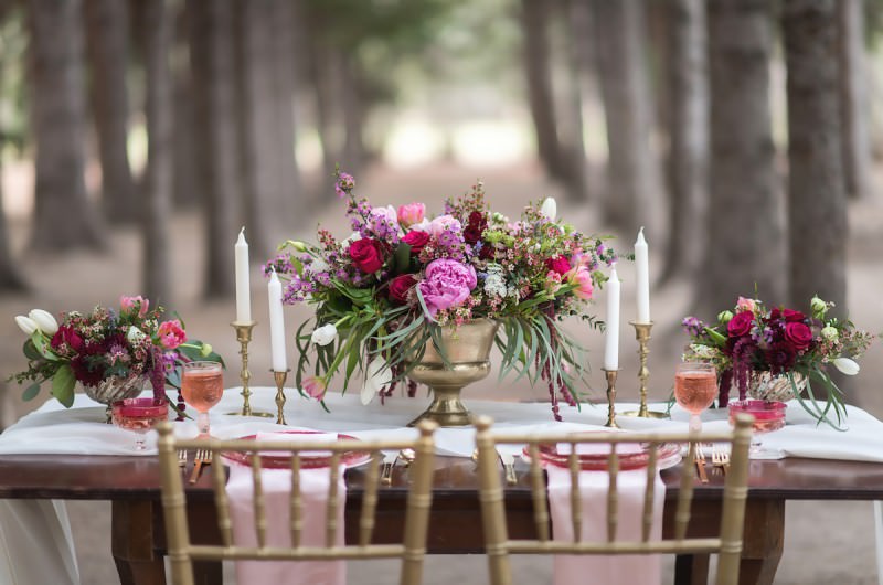 Image for A Romantically Glam Inspiration Shoot Between the Pines