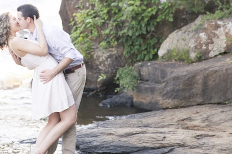 Image for Josh and Cara’s Romantic High Falls State Park Engagement Shoot