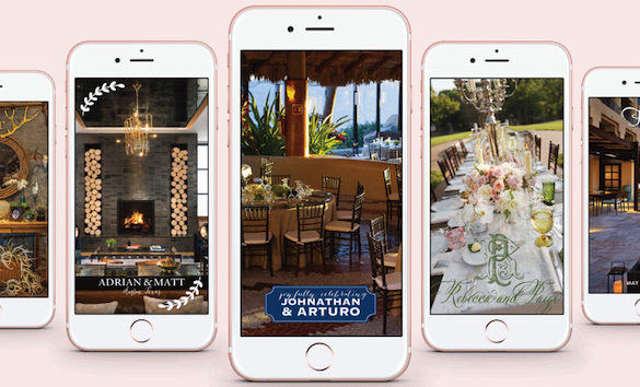 Snapchat Geo Filters for Weddings