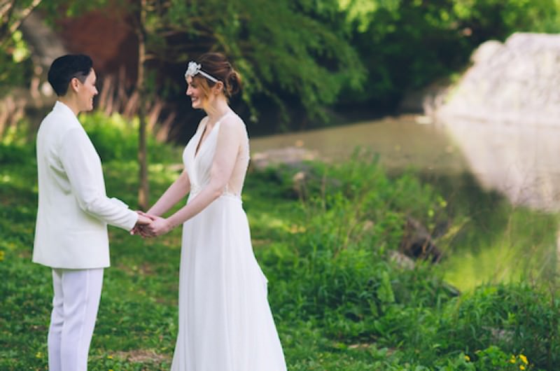 Image for 17 Dapper Brides We’re Stealing Style Inspiration From